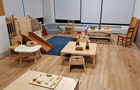 Infant classroom at Purple Circle